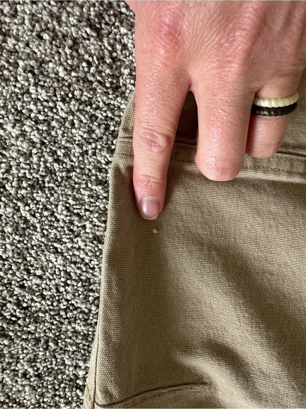 Eddie Bauer Men's Cargo Work Pants - Khaki Size 36x30